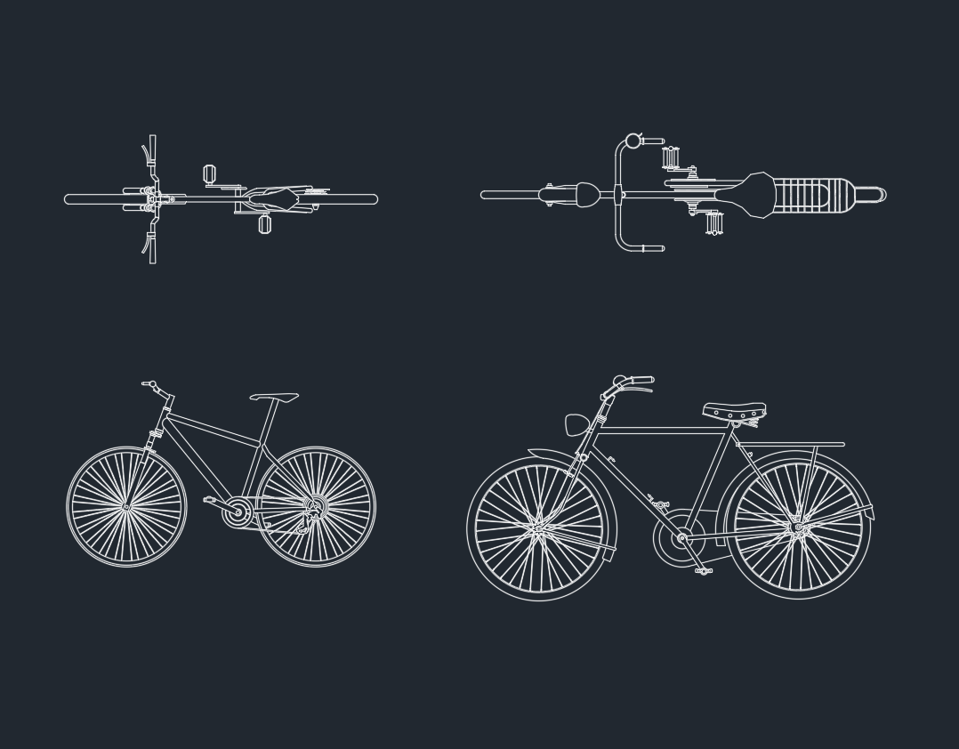 Bike CAD Block